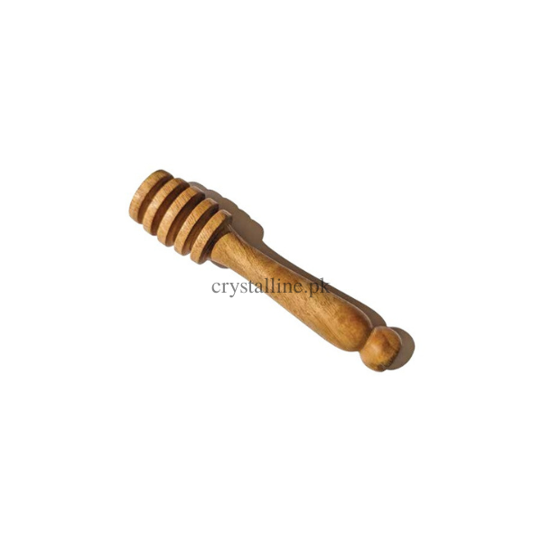 Wooden Honey Dipper 4.5 in